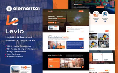 Lenvio - Logistics & Transport Service Elementor Template Kit