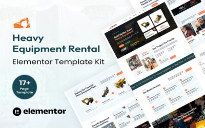 Havix - Heavy Equipement Rental Elementor Template Kit