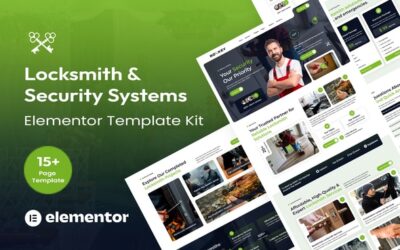 RoxKey - Locksmith & Security Systems Elementor Template Kit