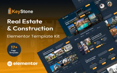 KeyStone - Real Estate & Construction Services Elementor Template Kit