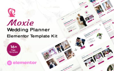 Moxie - Wedding & Wedding Planner Elementor Kit