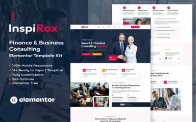 InspiRox - Finance and Business Consulting Elementor Kit