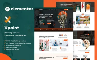 Xpaint - Painting Services Elementor Kit