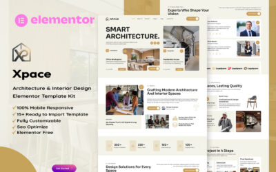 Xpace - Architecture & Interior Design Elementor Template Kit